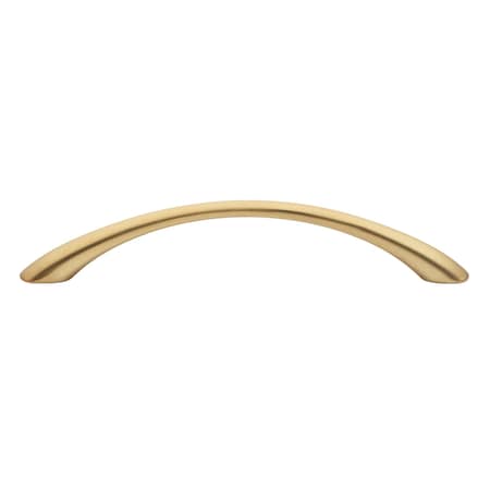 Gliderite Hardware 5 in. Center to Center Satin Gold Arched Cabinet Pull - 2022-SG, 10PK 2022-SG-10